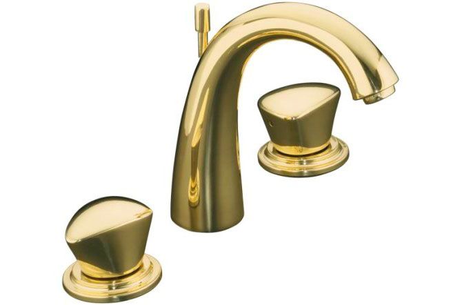 Provence Widespread Lavatory Faucet with Euro Handles | K-14518-1
