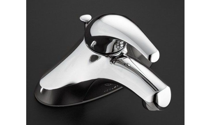 Coralais Single-Control Centerset Lavatory Faucet, Lever Handle