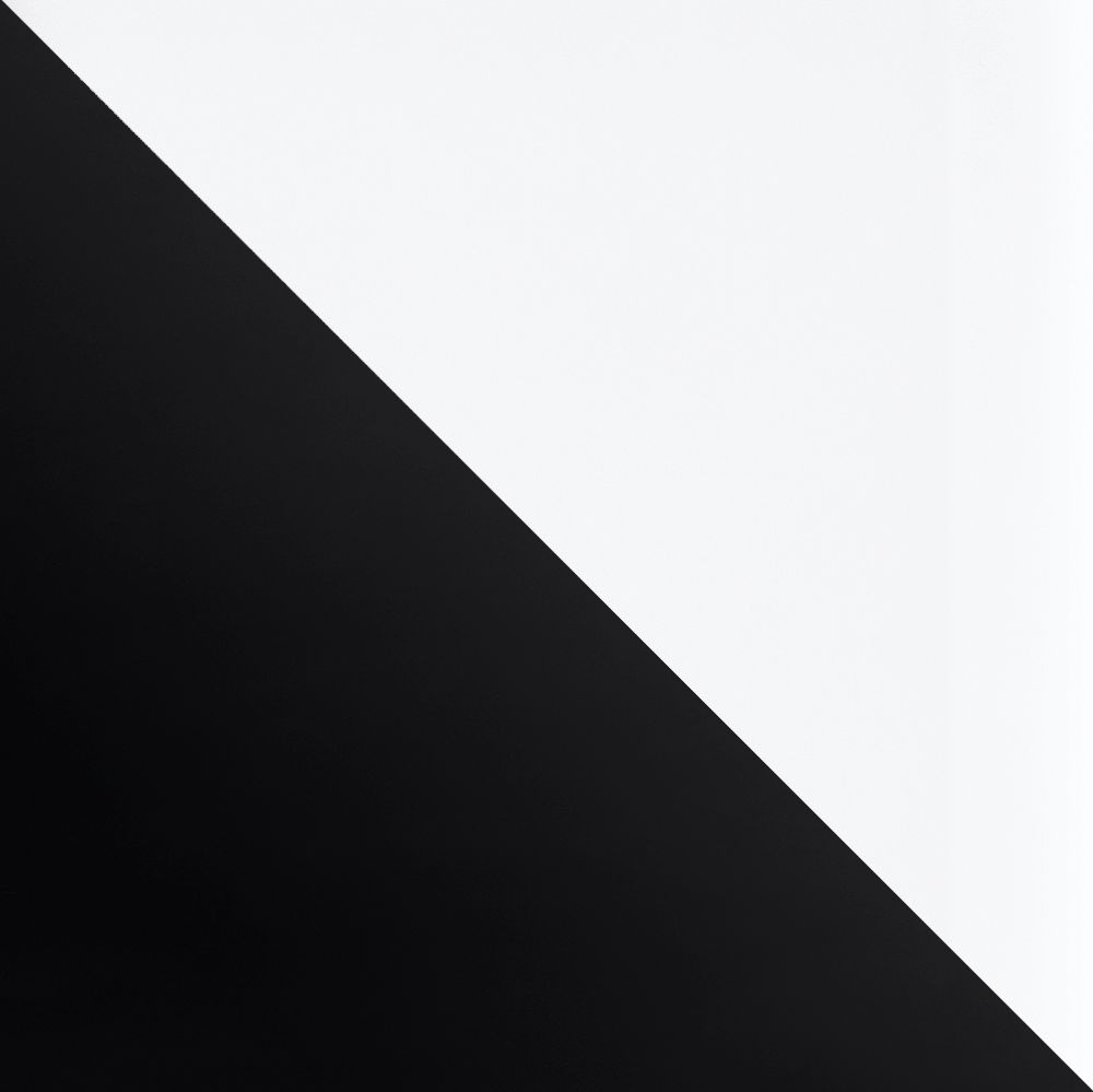 Matte Black/White