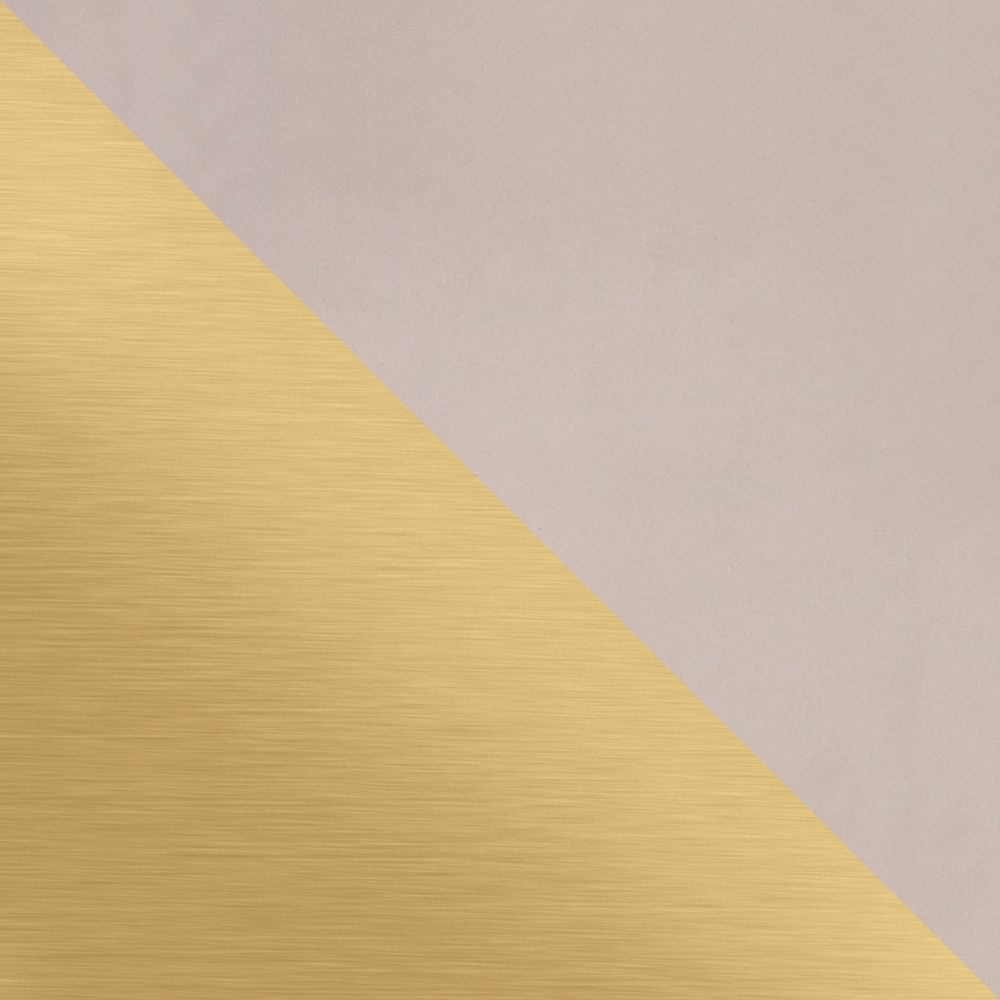 ColorFinish_s - Biscuit Satin with Brushed Moderne Brass