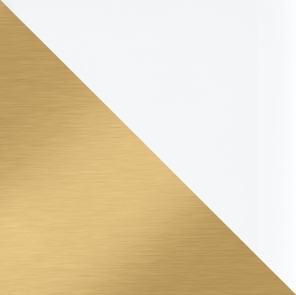 **ColorFinish_s - White & Moderne Brushed Brass