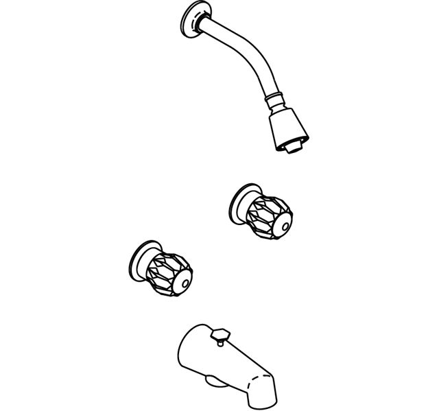 3/4 view of product