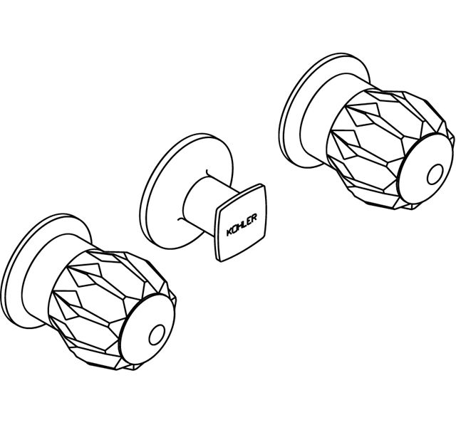 3/4 view of product