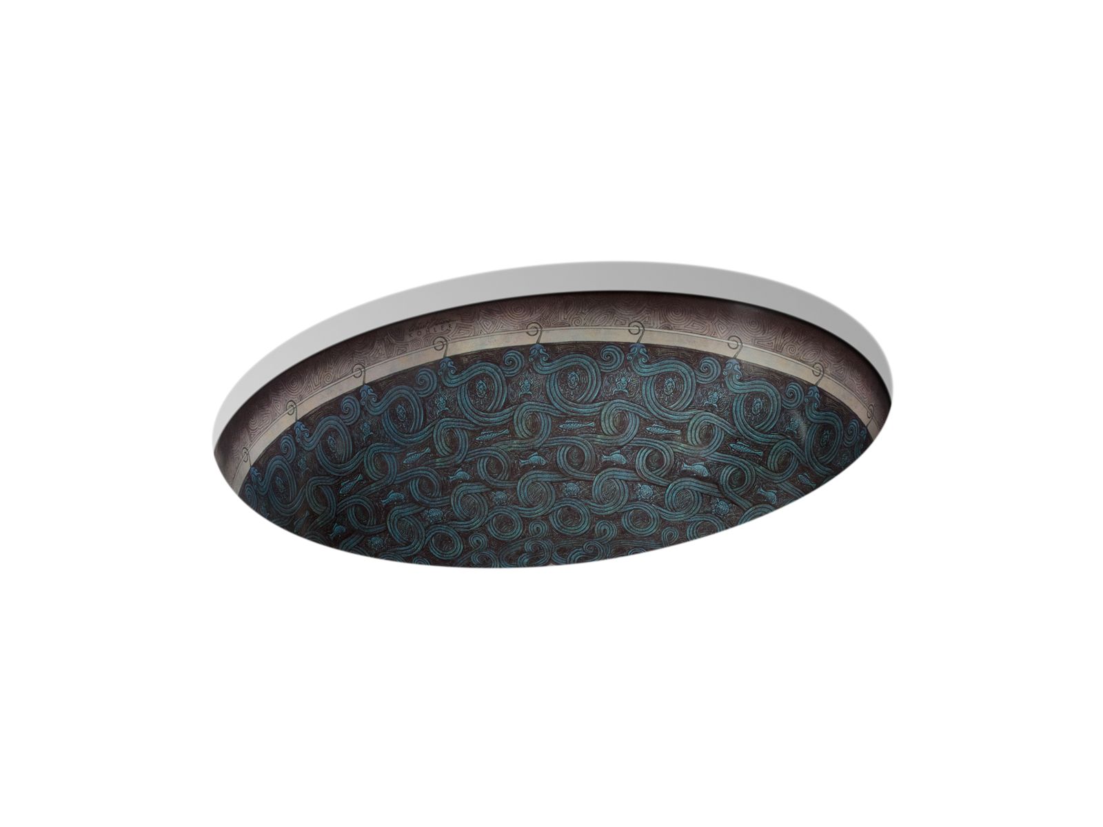KOHLER | K-14218-SP | Serpentine Bronze Design on Caxton