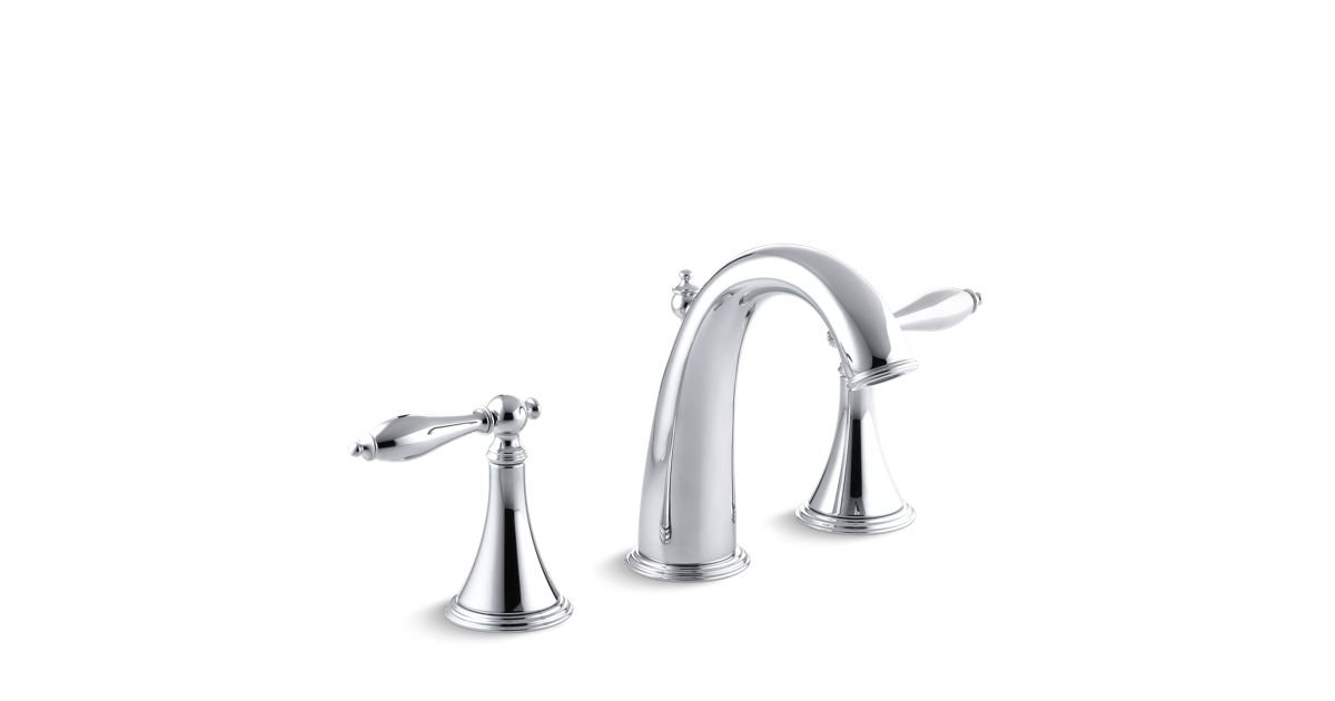 K 310 4m Finial Traditional Widespread Sink Faucet Kohler