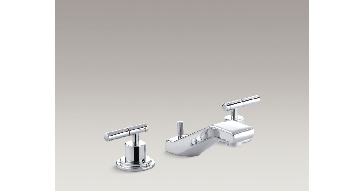K 8211 4 Taboret Widespread Sink Faucet With Lever Handles Kohler