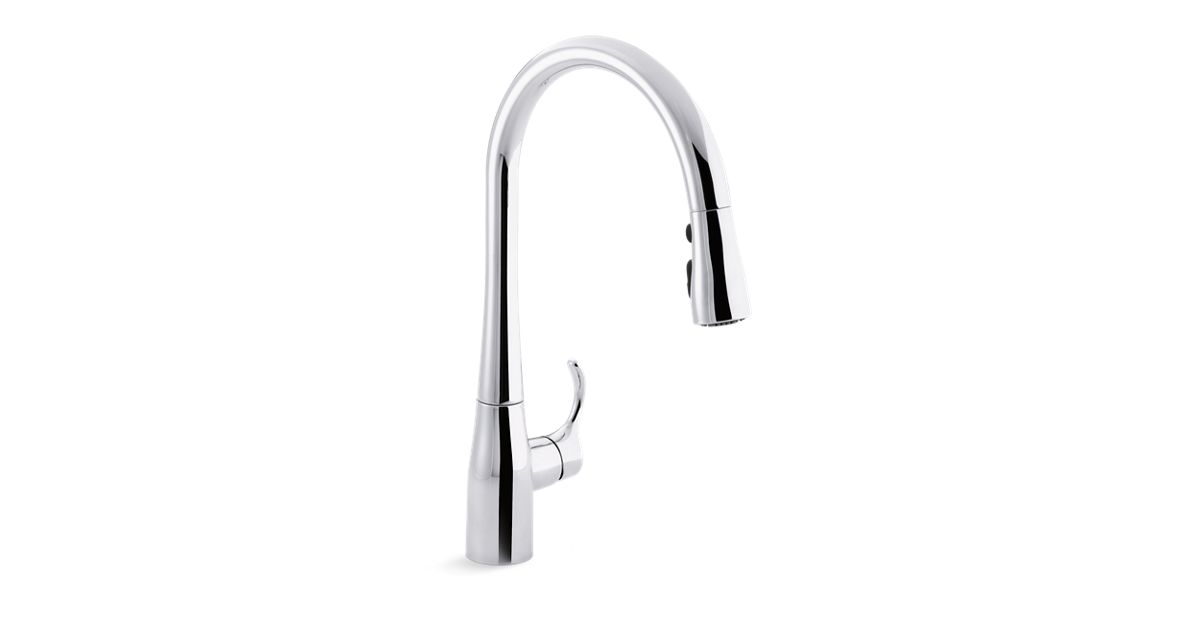 K 596 Simplice Single Handle Kitchen Sink Faucet Kohler Canada