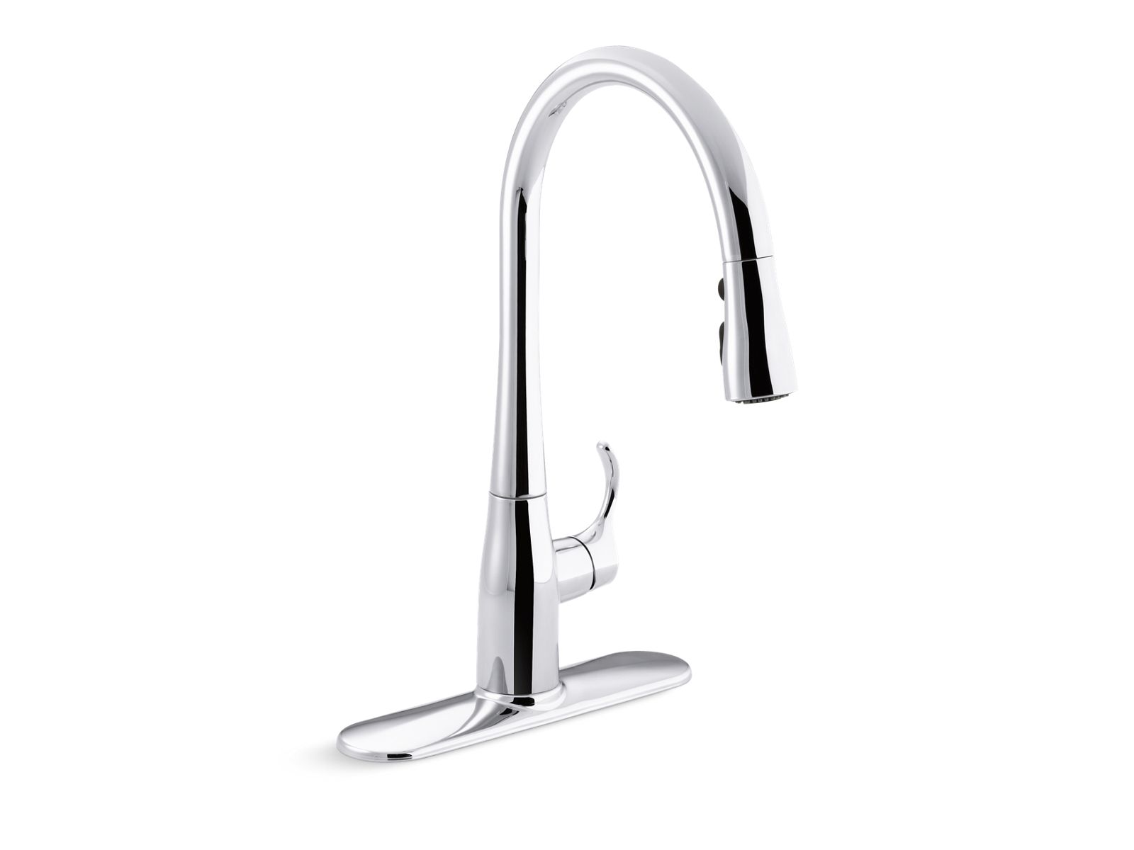 kohler single handle kitchen sink faucet