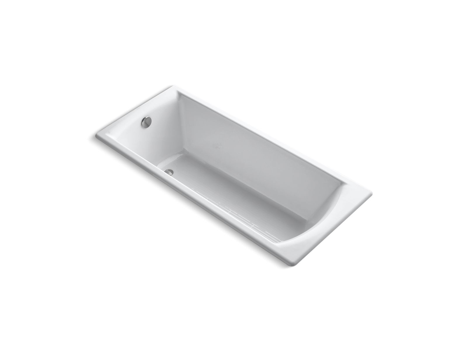 Biove™ 1.7m freestanding cast iron bath | 8277T | KOHLER