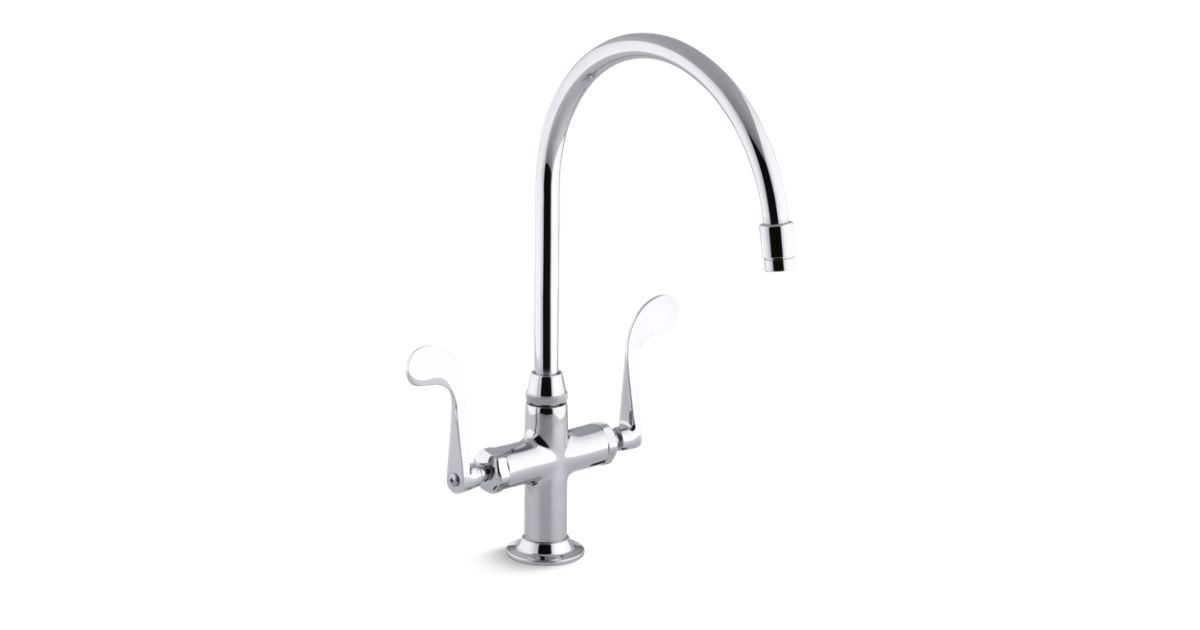 K 8762 Essex Kitchen Sink Faucet With Blade Handles Kohler 8208