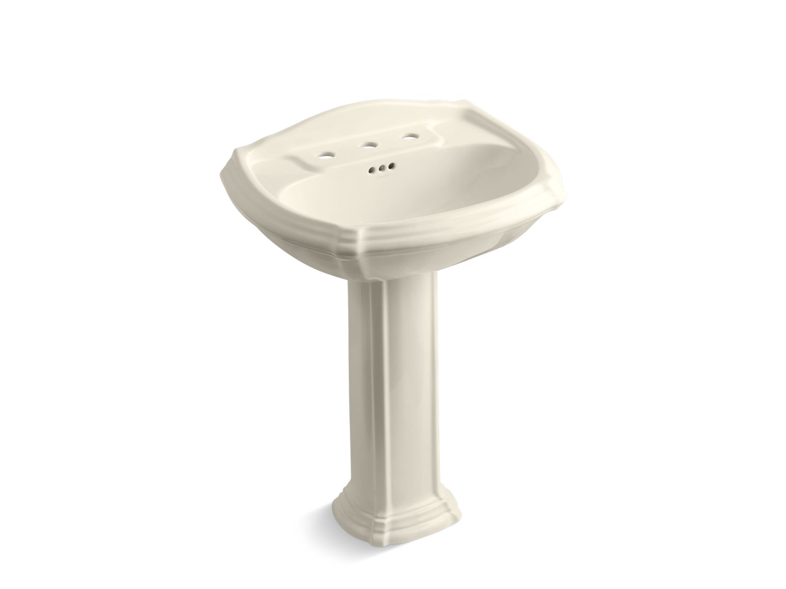 KOHLER | K-2221-8 | Portrait Pedestal Sink with 8-Inch Centers