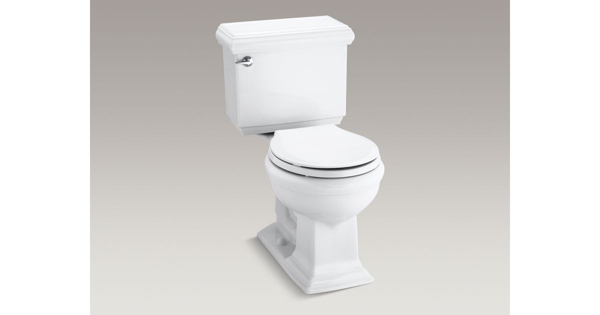 KOHLERK3532Memoirs Classic Comfort Height Round 1.6GPF Toilet with