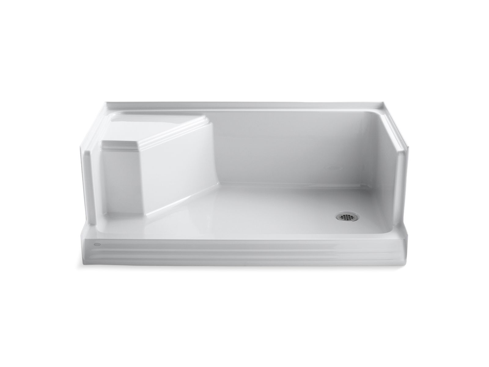 kohler shower base with seat