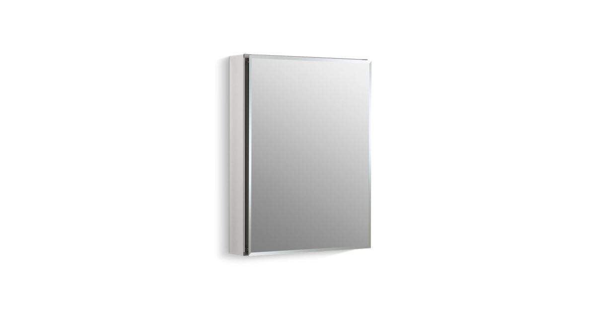 K Cb Clc2026fs 20 Inch Medicine Cabinet With Mirrored Door Kohler