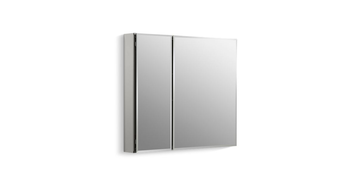 K Cb Clc3026fs 30 Inch Cabinet With Mirrored Doors And Interior