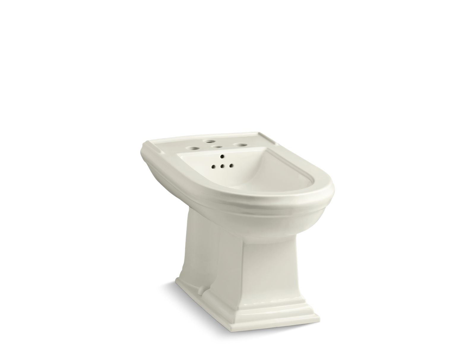 Memoirs Vertical spray bidet with 4 faucet holes