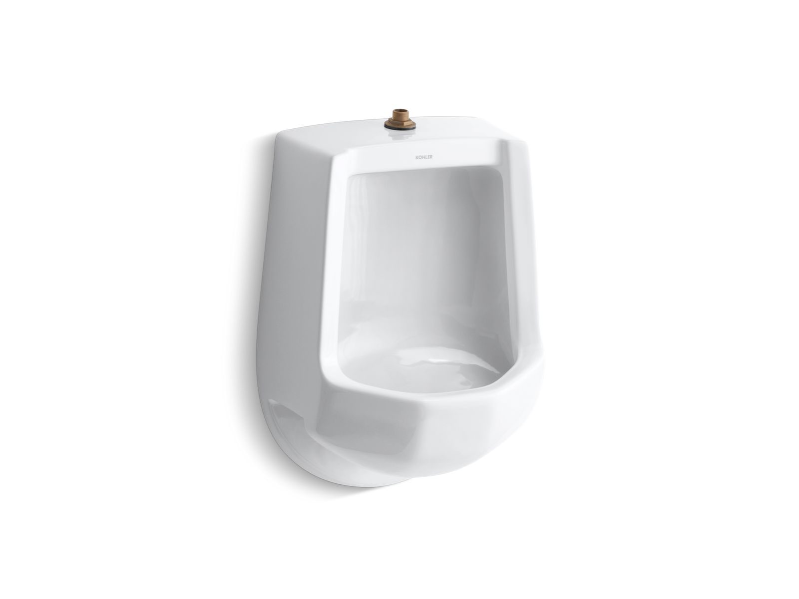 Kohler Co., Urinal, The straightforward design of the Freshman elongated urinal brings KOHLER styling and functionality to