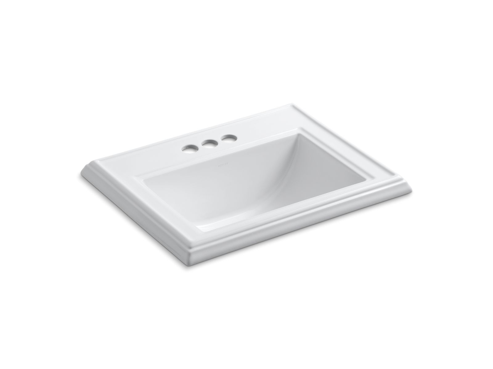 Memoirs™ Self-rimming lavatory with 4