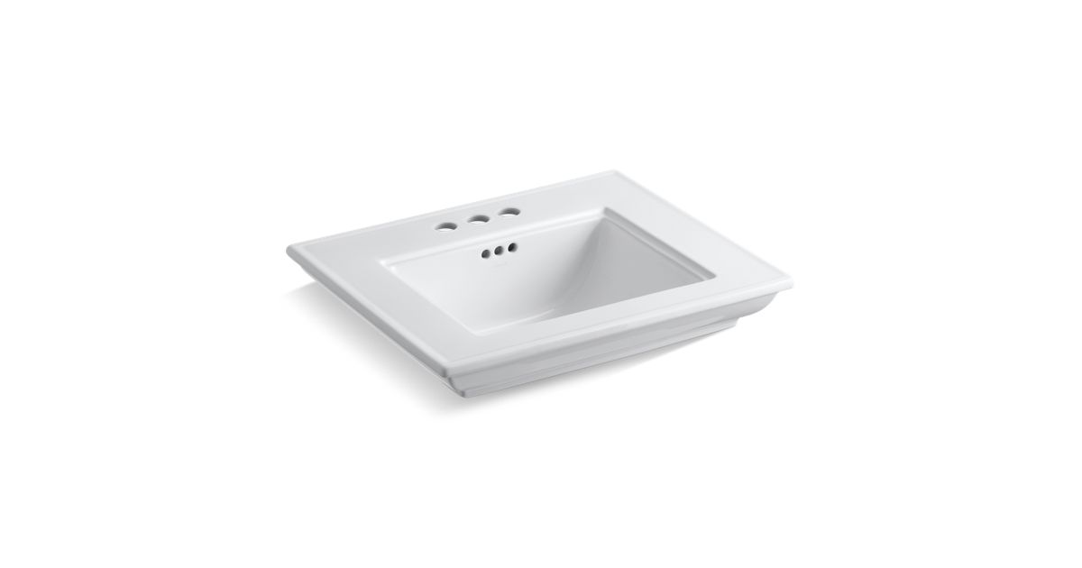 K 2345 4 Memoirs Sink Basin With Stately Design And 4 Inch Centers Kohler