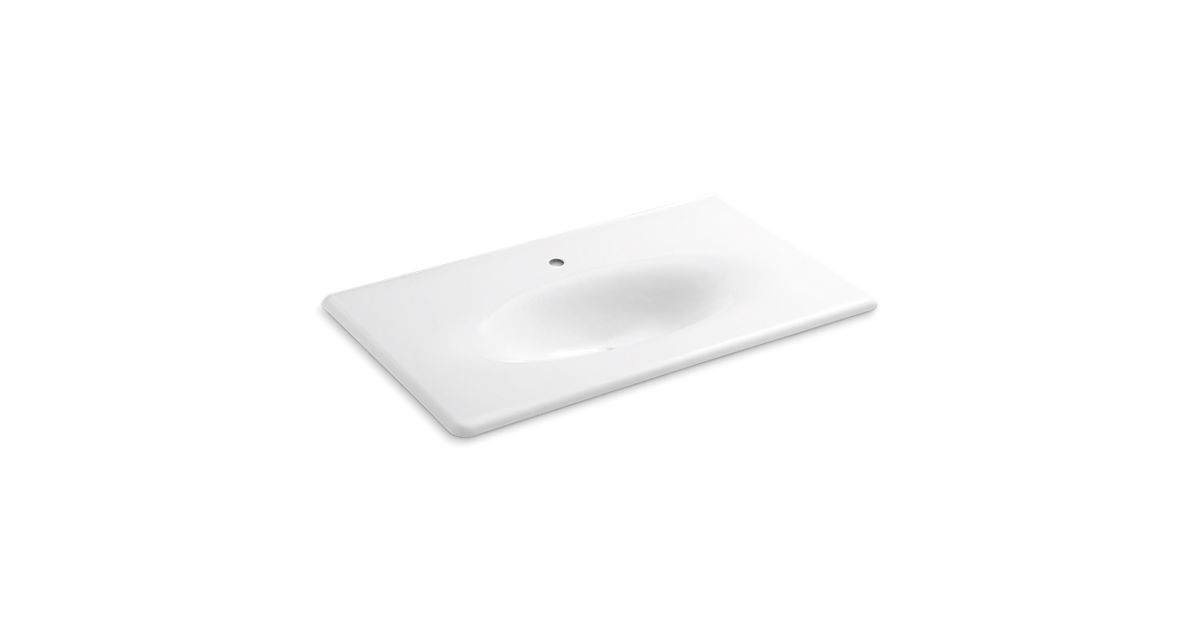 K30511 Iron/Impressions Cast Iron Sink with Single Hole KOHLER Canada