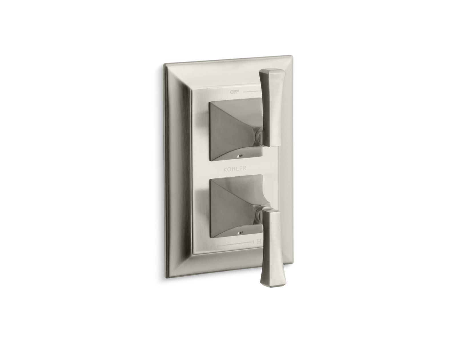 Memoirs Stately MasterShower temperature and volume control valve trim