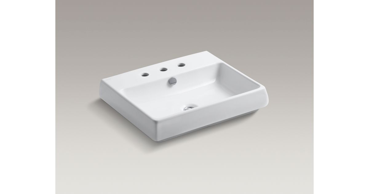 KOHLER Fit Vessels Sink with 8Inch Centers KOHLER