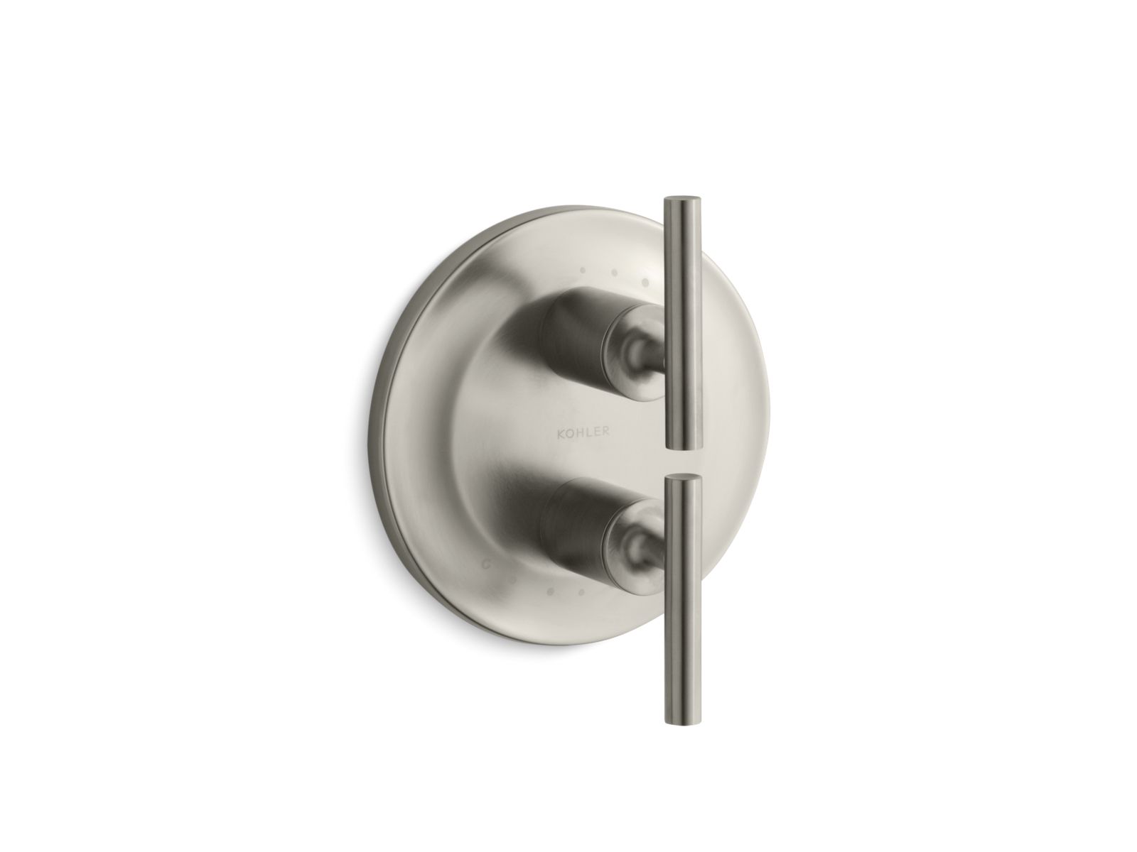 Purist MasterShower temperature and volume control valve trim