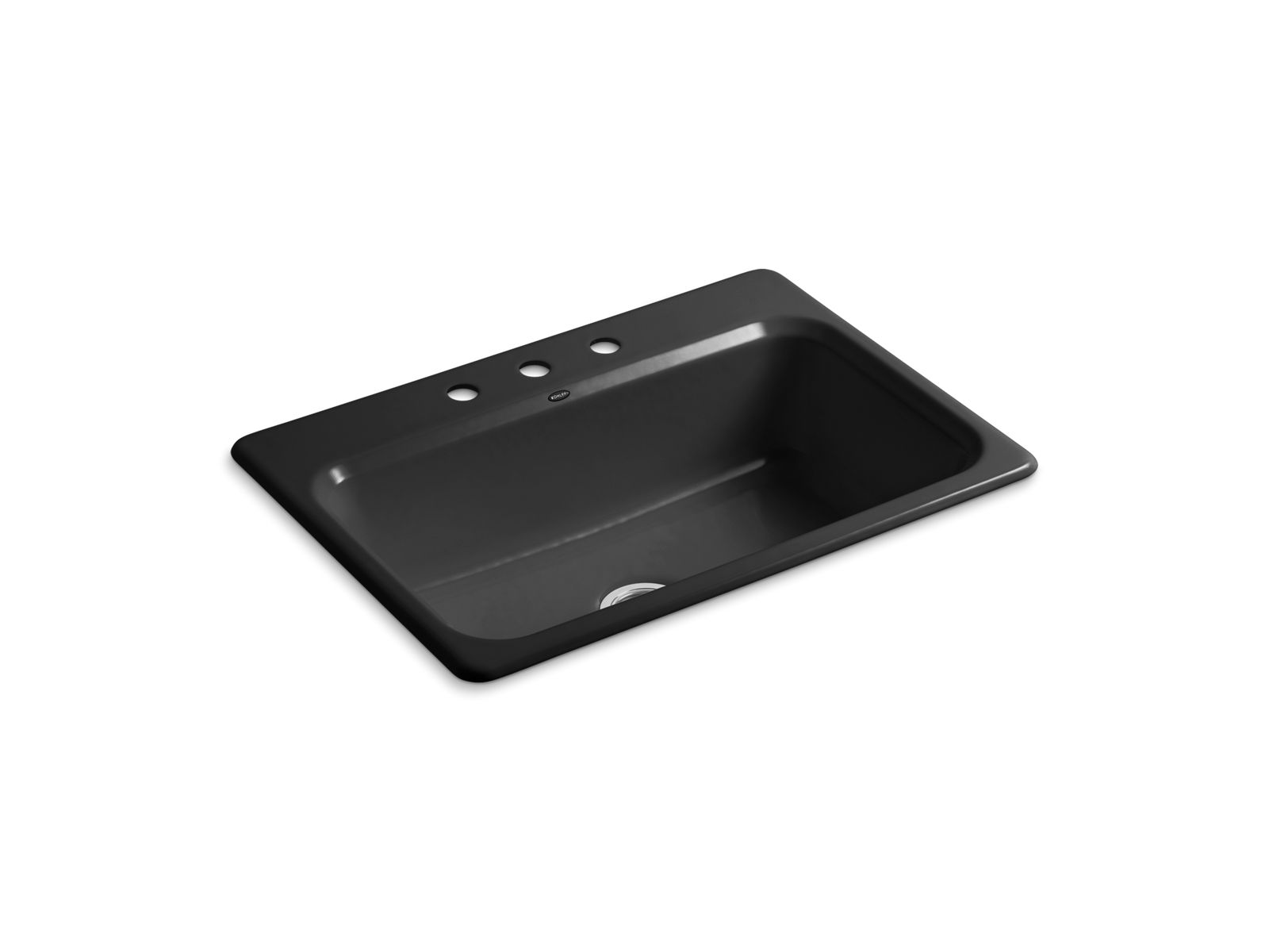 KOHLER | K-5832-3 | Bakersfield Top-Mount Kitchen Sink w/ Three