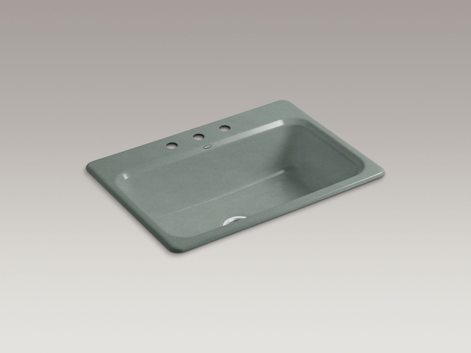 KOHLER | K-5832-3 | Bakersfield Top-Mount Kitchen Sink w/ Three
