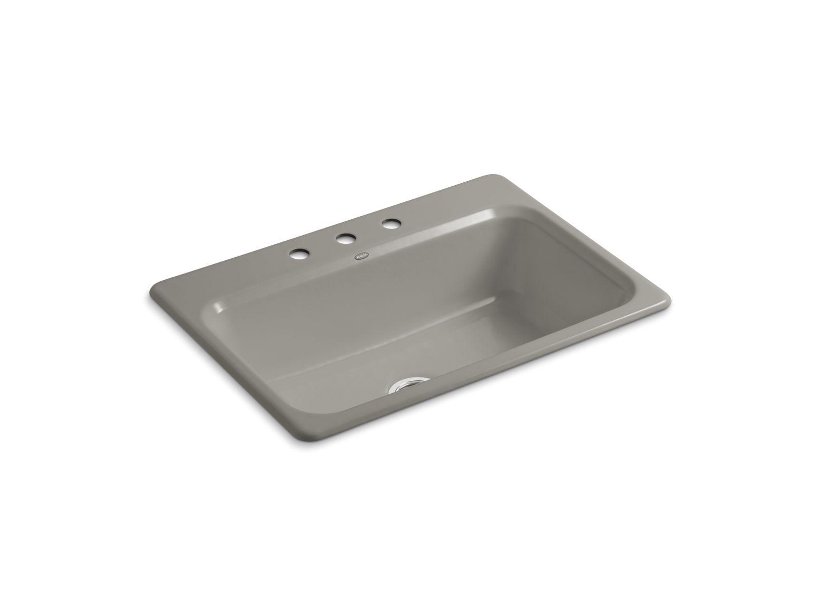 KOHLER | K-5832-3 | Bakersfield Top-Mount Kitchen Sink w/ Three