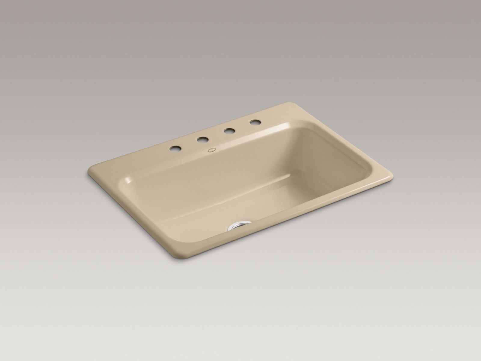 KOHLER | K-5832-4 | Bakersfield Top-Mount Kitchen Sink with Four