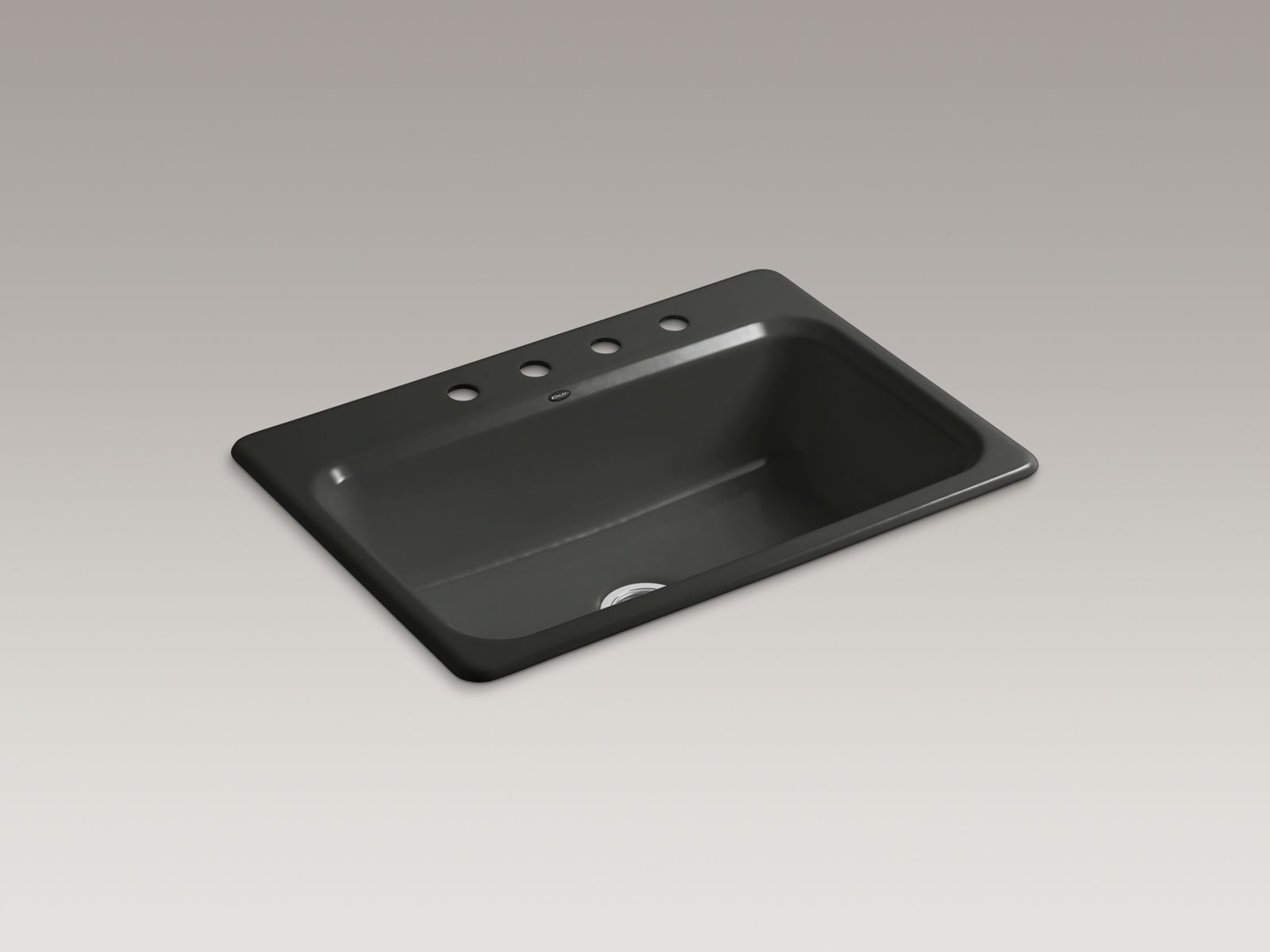 KOHLER | K-5832-4 | Bakersfield Top-Mount Kitchen Sink with Four