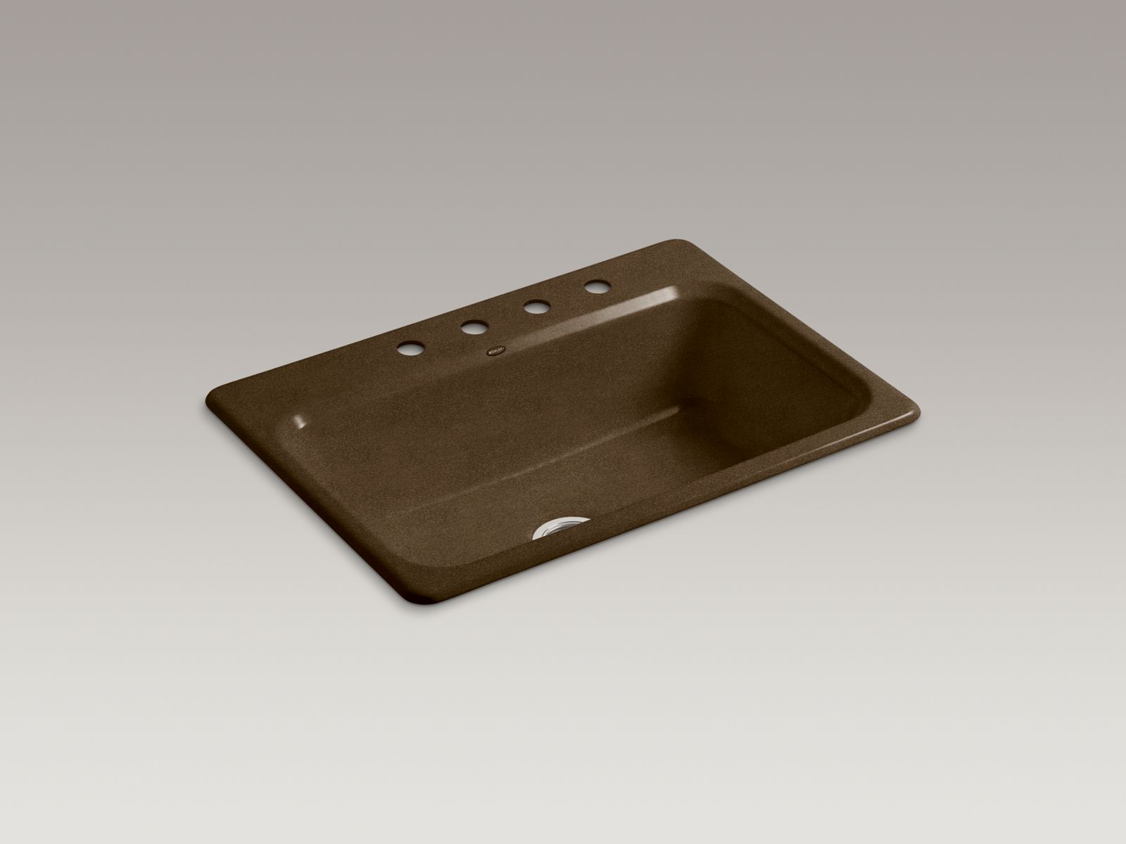 KOHLER | K-5832-4 | Bakersfield Top-Mount Kitchen Sink with Four