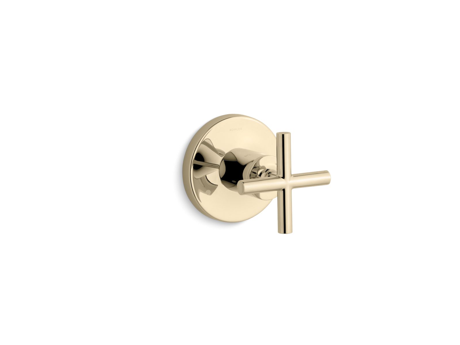 Purist MasterShower transfer valve trim with cross handle