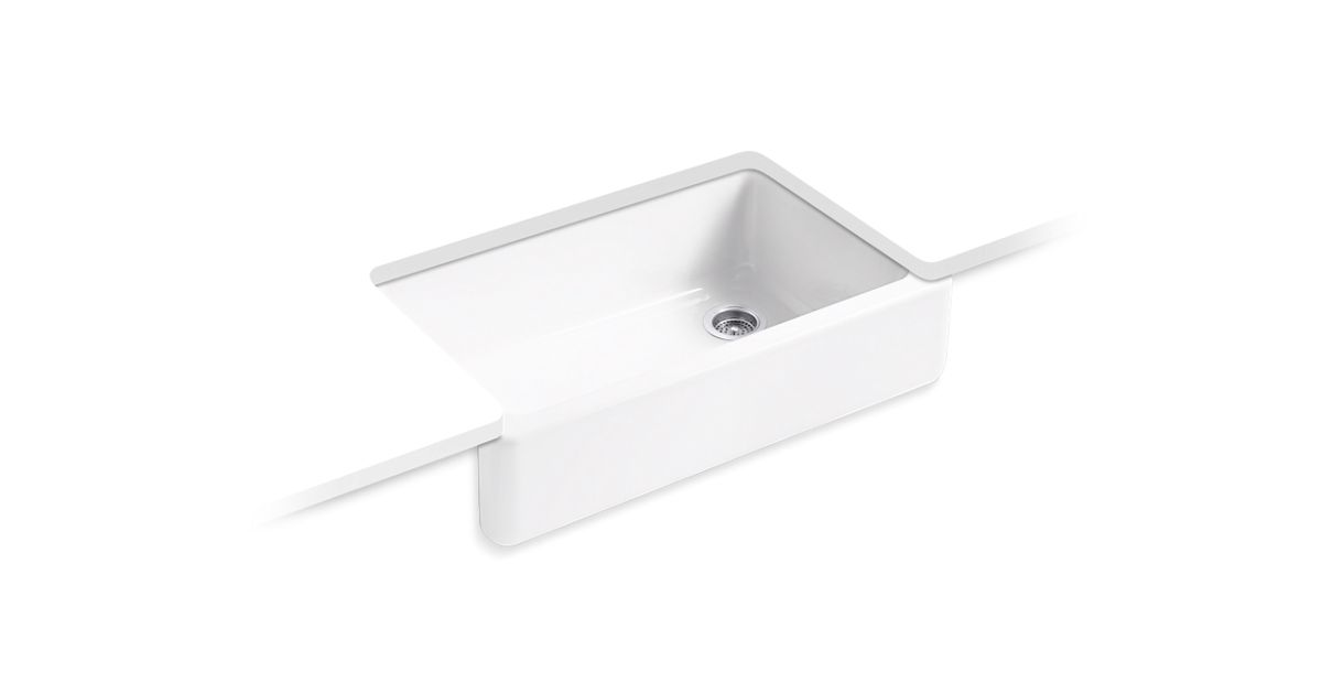 Single Bowl Farmhouse Kitchen Sink