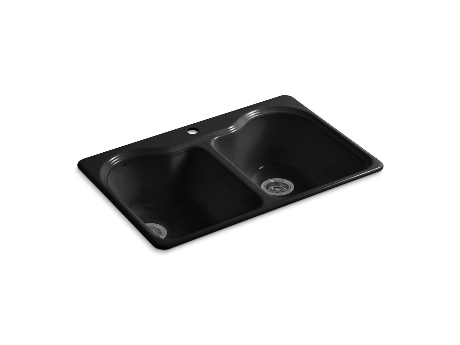 Hartland 33" top-mount double-bowl kitchen sink