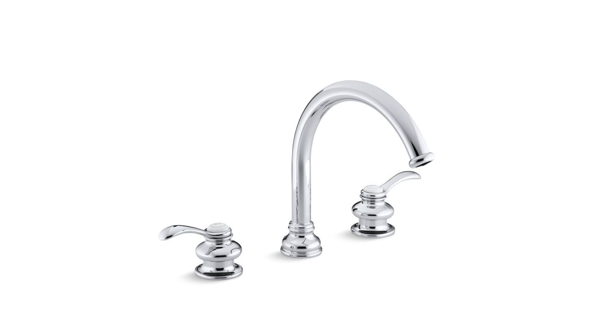 K T12885 4 Fairfax Deck Mount Bath Faucet Trim Kohler