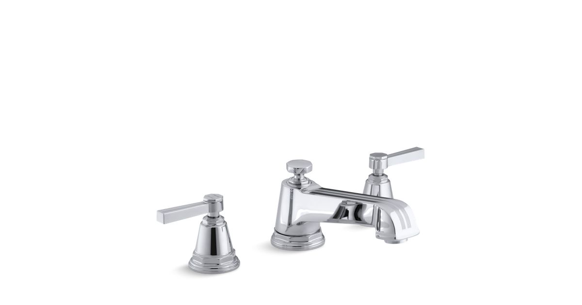 KT131404B Pinstripe DeckMount HighFlow Bath Faucet Trim KOHLER