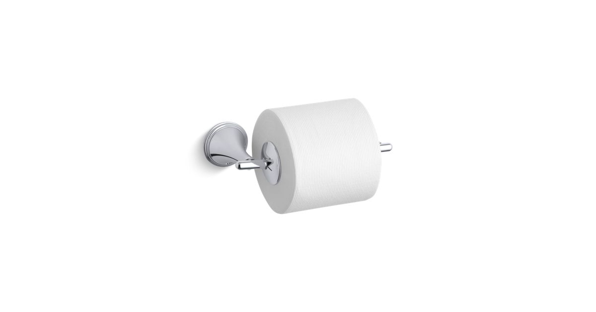 Finial Traditional Toilet Paper Holder K361 KOHLER KOHLER
