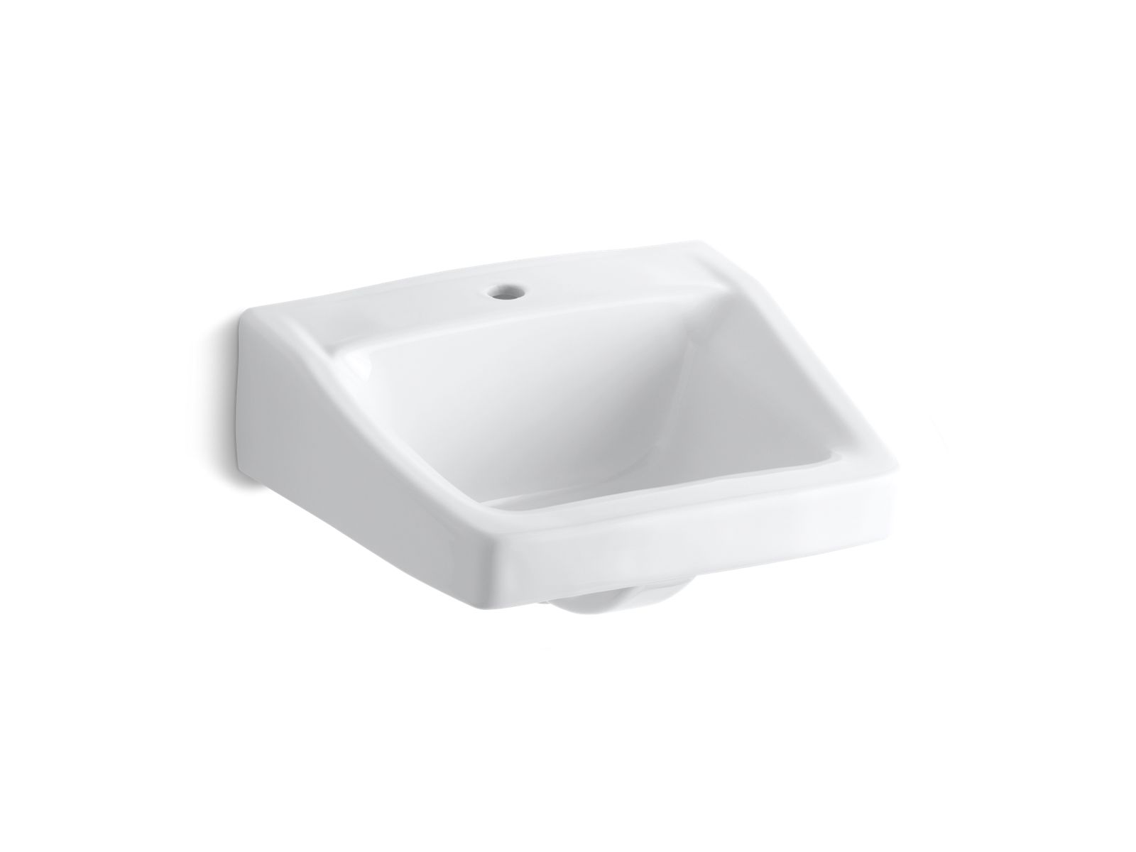 Kohler Co., Sinks, When your sink is in high demand, demand quality materials. The Chesapeake wall-mount lavatory provides