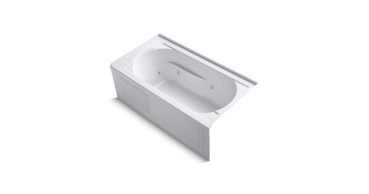 K-1357-HR | Devonshire 5-Ft Whirlpool with Apron/ Heater/ Right Drain |  KOHLER Canada