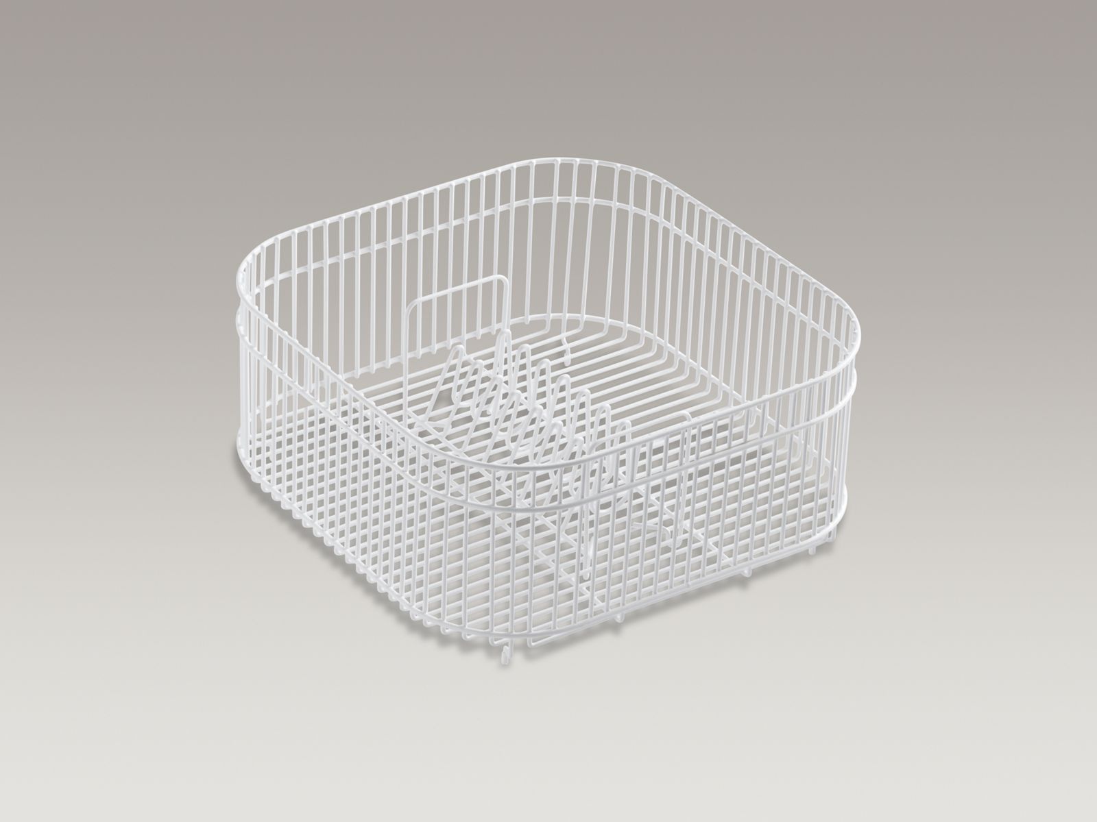 Undertone Coated Wire Rinse Basket For Undertone Kitchen Sinks, 16