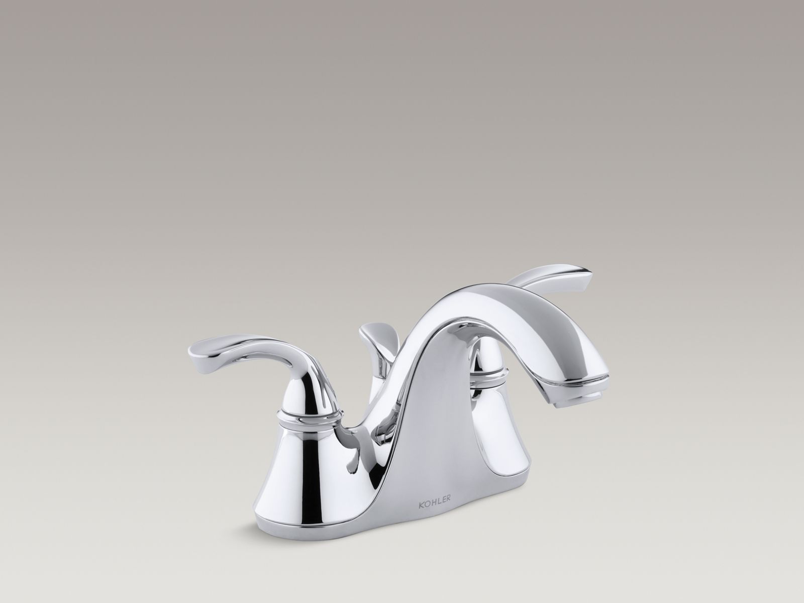 C&K  CKTV 1～4 KOHLER | K-R10271-4N | Forté Centerset Sink Faucet, Sculpted Handles