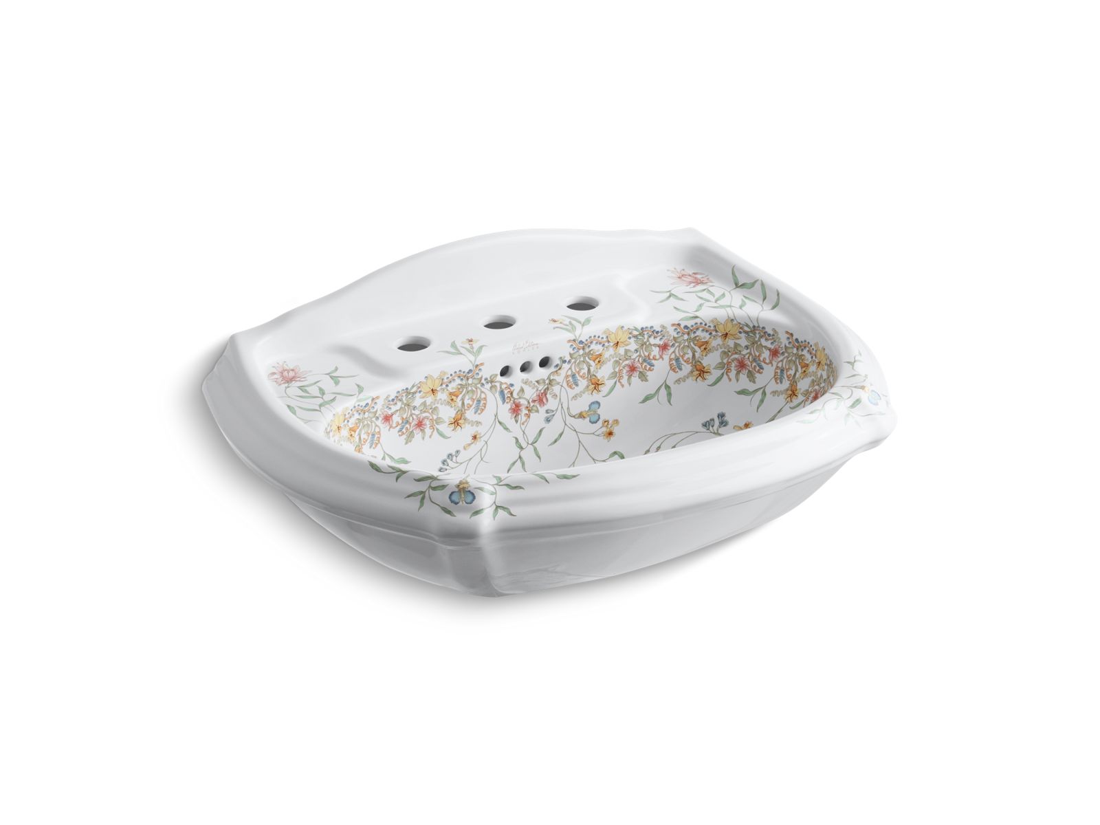 KOHLER | K-14191-FL | English Trellis Design on Portrait Sink Basin