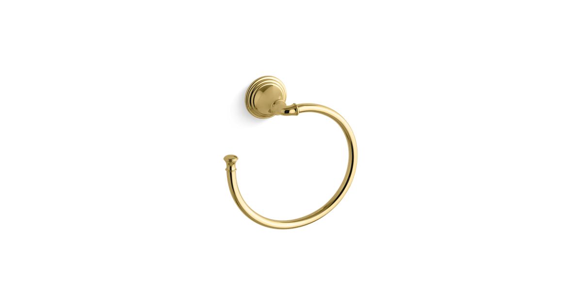 K10557 Devonshire Towel Ring KOHLER