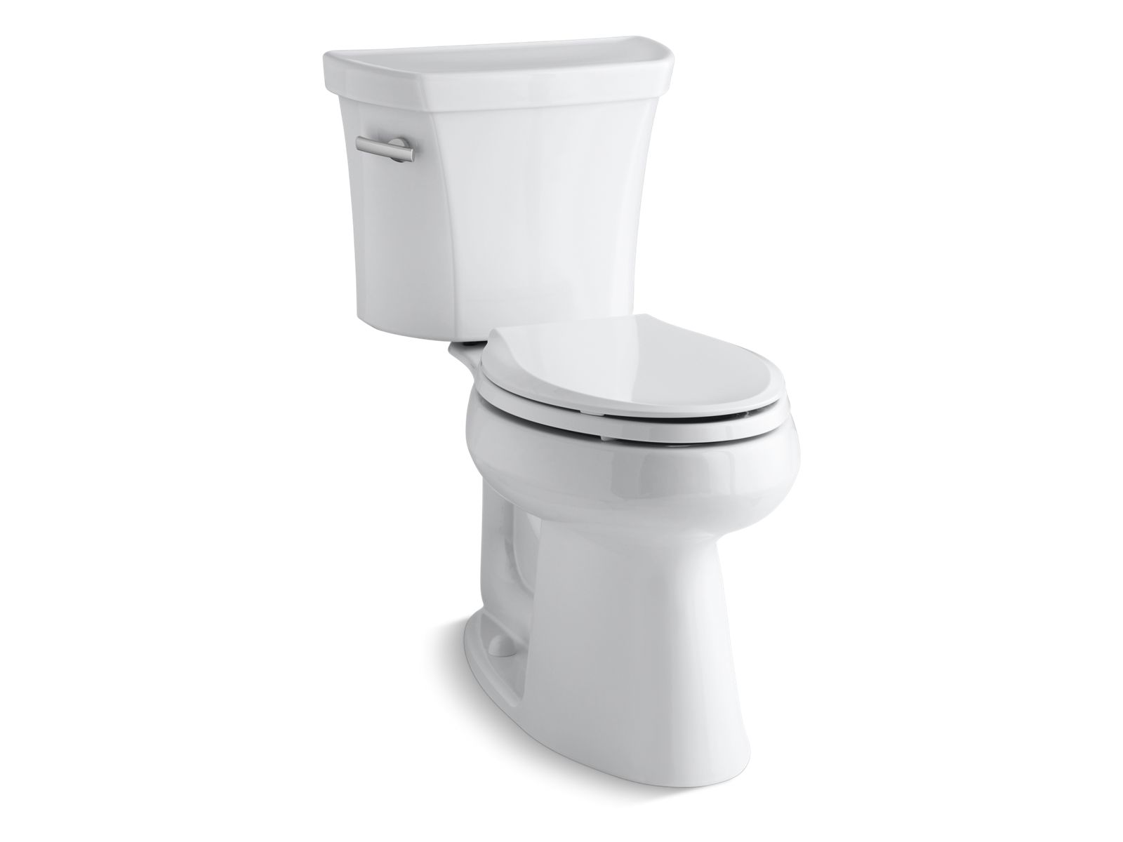 Kohler Co., Toilet, With its clean, simple design and efficient performance, this Highline water-conserving toilet combines