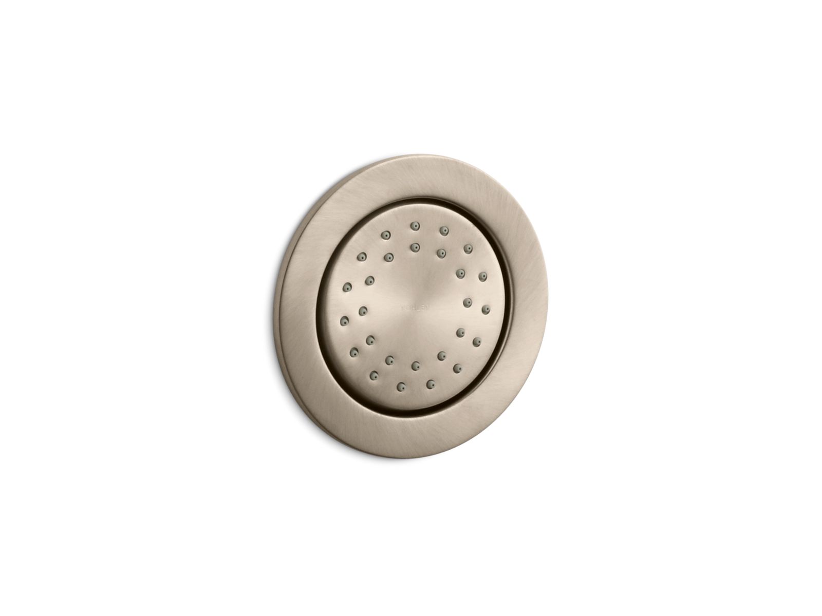 WaterTile Round 27-nozzle single-function body spray, 2.0 gpm