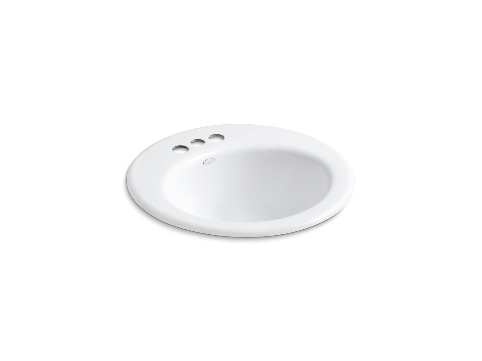 KOHLER | K-2917-4 | Radiant Drop-In Sink with 4-Inch Centers