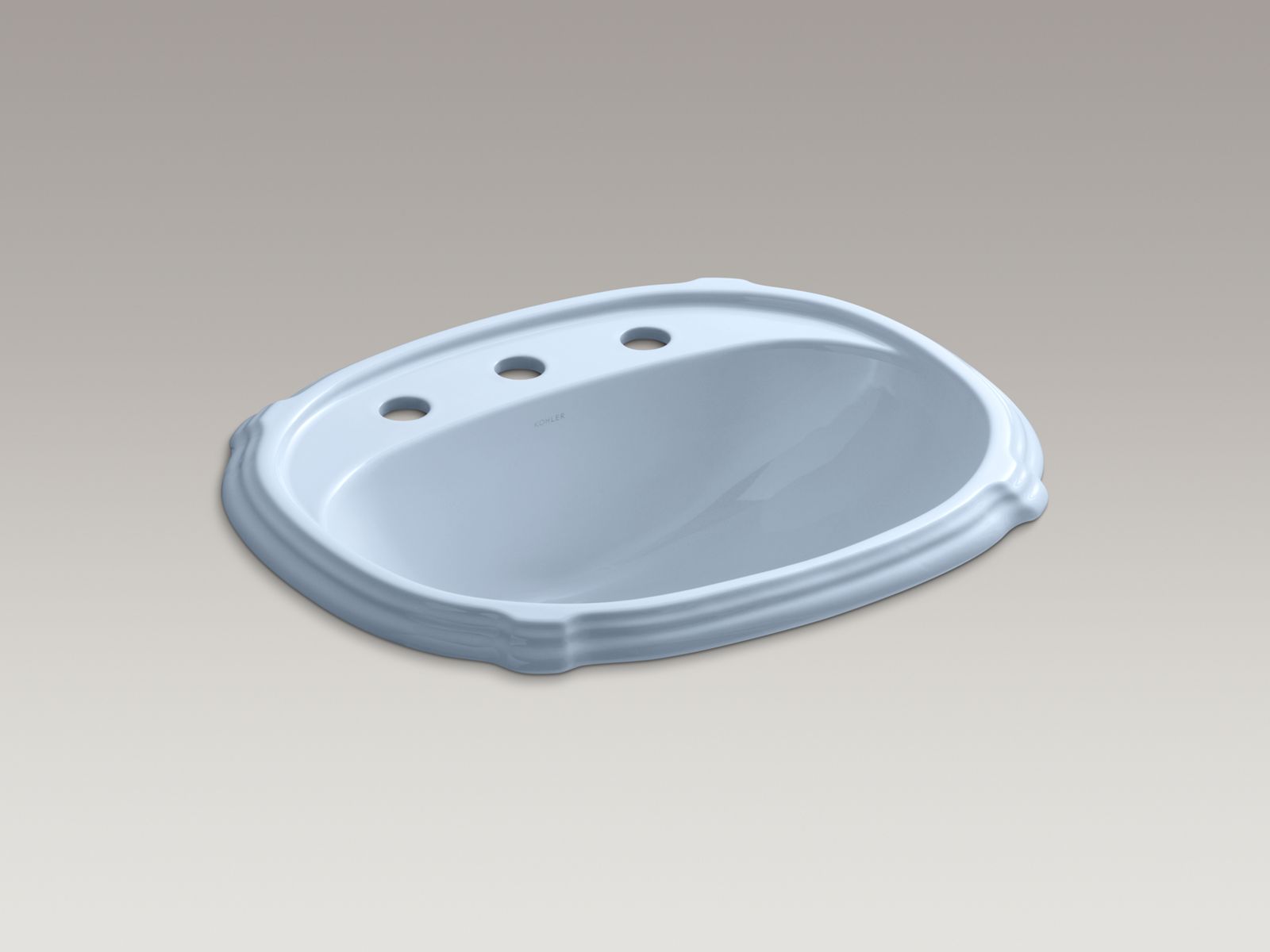 KOHLER | K-2189-8 | Portrait Drop-In Sink with 8-Inch Centers
