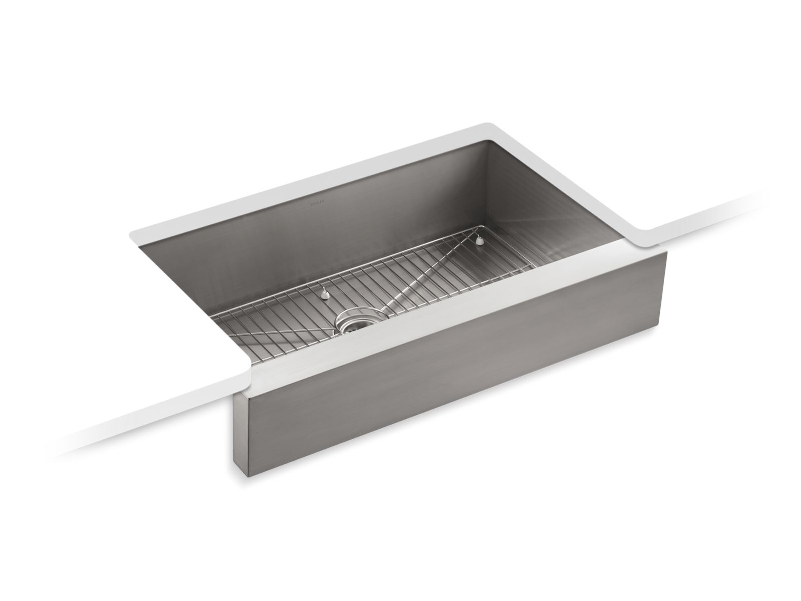 K-3943-NA | Vault™ 35-12 undermount single-bowl farmhouse kitchen 